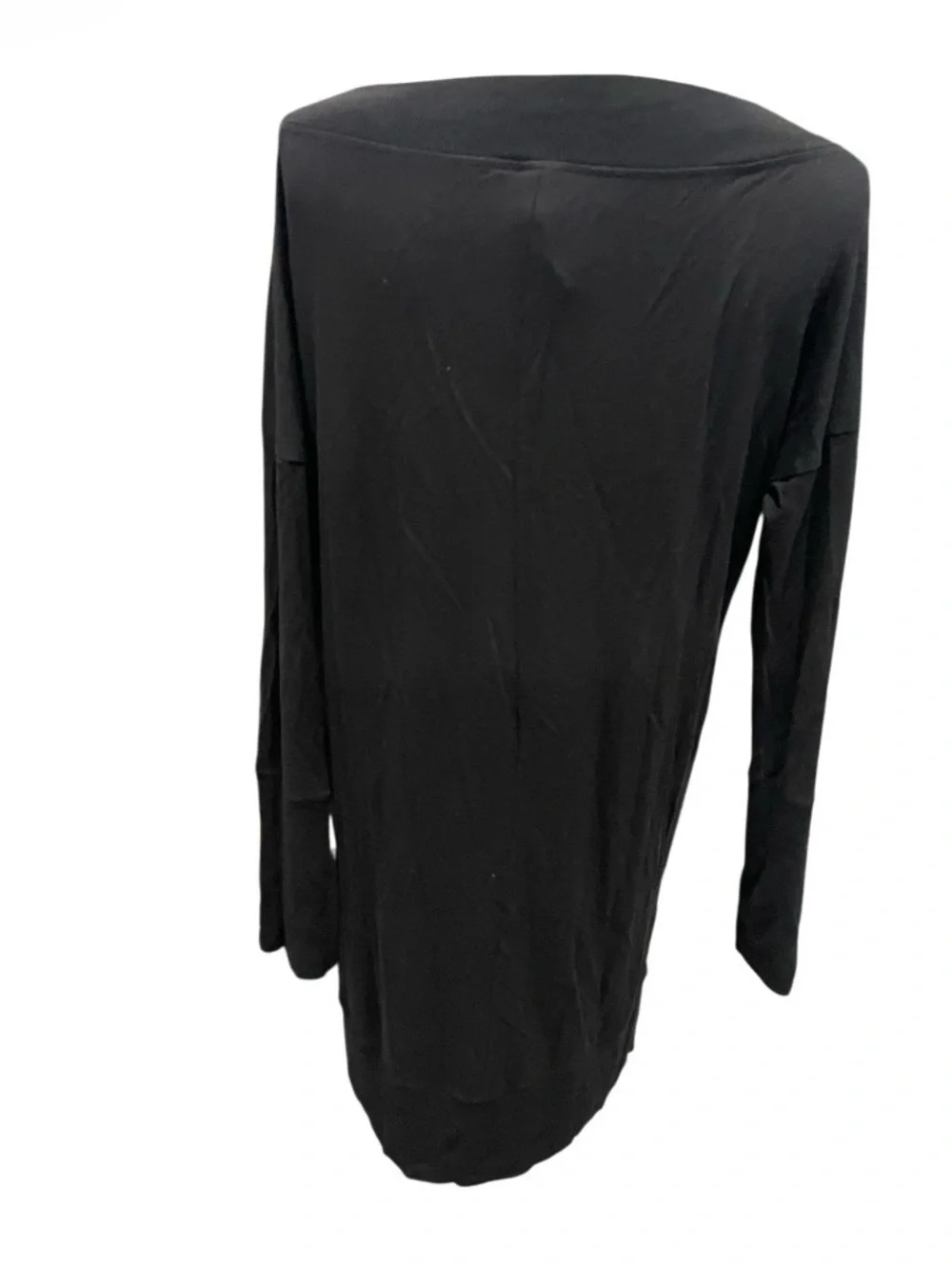 Athleta Solitude Pull over Women's Black Long Sleeve Knit Dress Size Medium - Picture 5 of 5